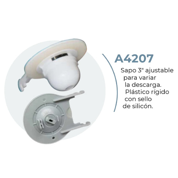 R&T - Sapo P/Wc R&T A4207 3Pg