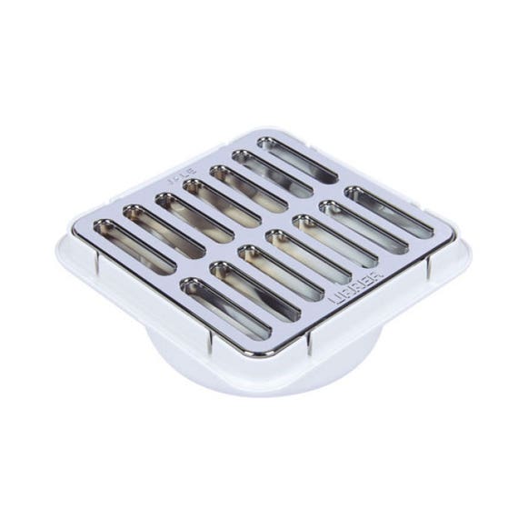 Urrea - Coladera Urrea Fig. 180 Cuadrada Univ. C/Rej Cromo