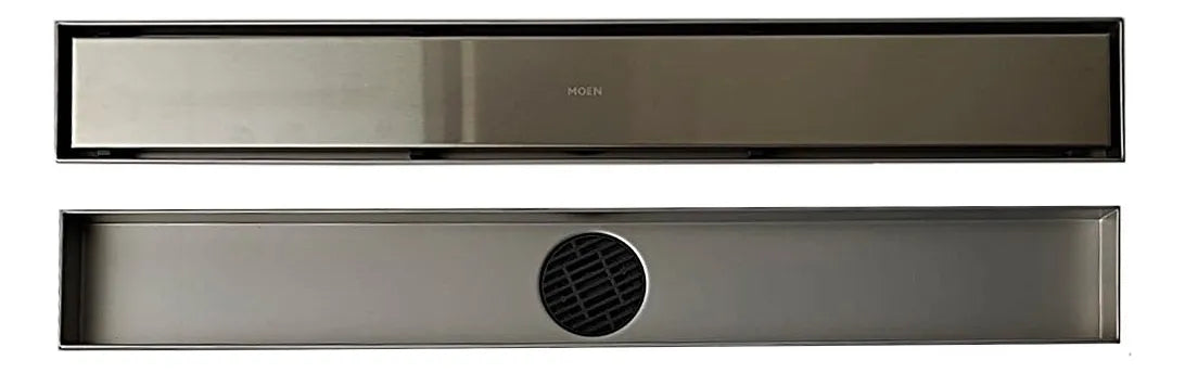 Moen - Coladera P/Piso Moen 207322 Rect (Ins Ceram.)