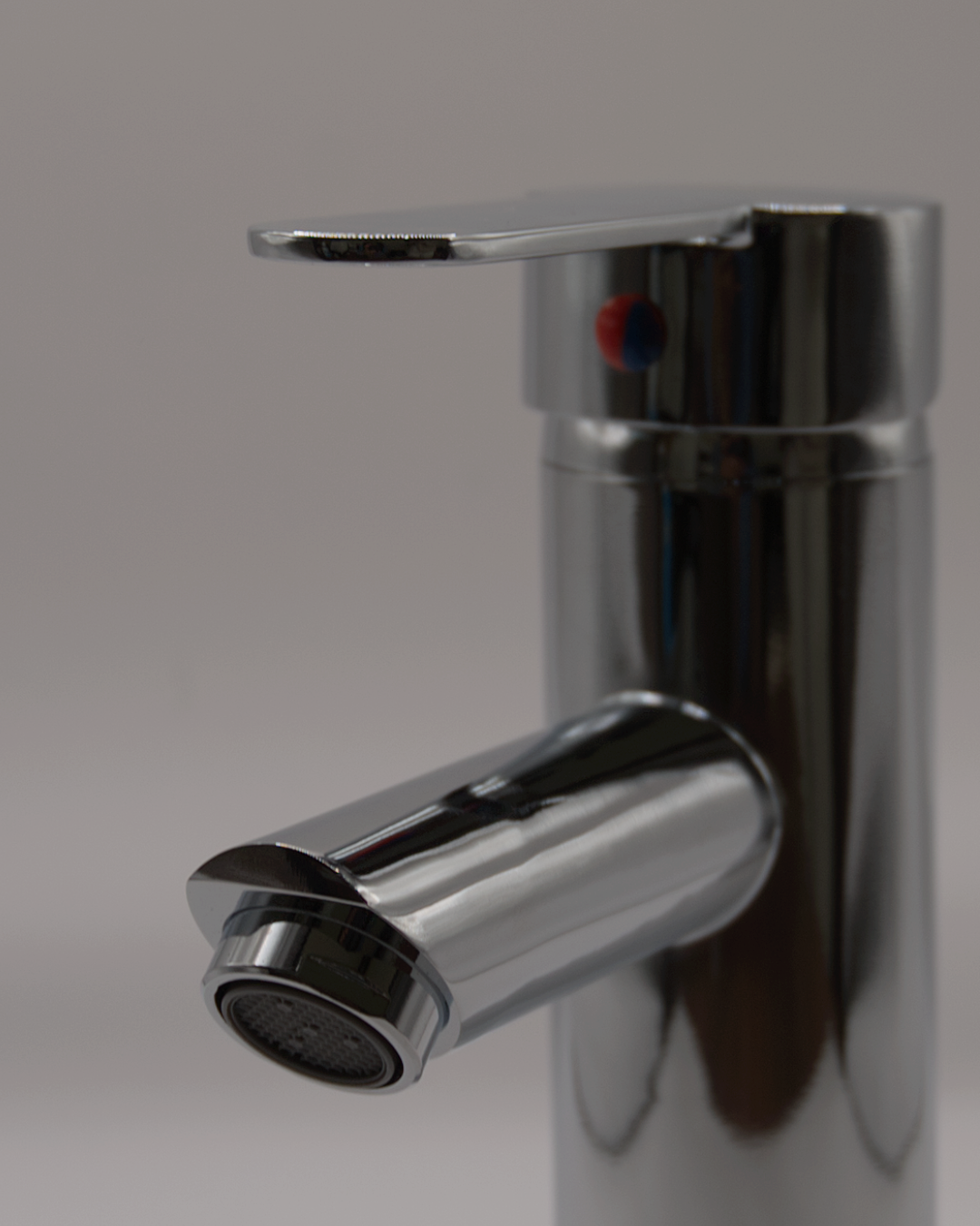 Monomando para lavabo corto cromado 04055 - Metalflu