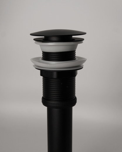 Contra tubular tipo push sin rebosadero 99004 - Metalflu