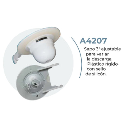 R&T - Sapo P/Wc R&T A4207 3Pg